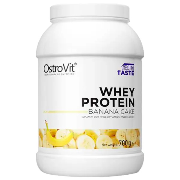 Proteină OstroVit Whey Protein 700 g (5903246220049) praf/ Banană photo 1 Proteină OstroVit Whey Protein 700 g (5903246220049) praf/ Banană photo 1