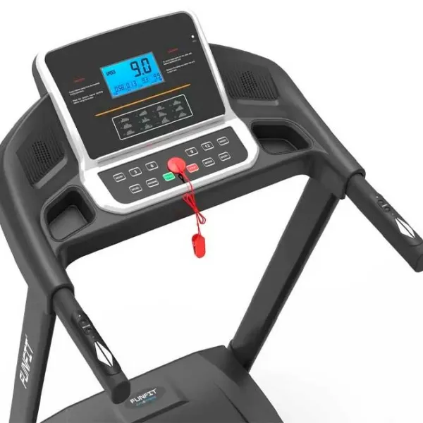 Беговая дорожка FunFit V3 16 км/ ч/ 130 кг/ Black photo 4