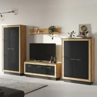 Living Fadome Fox Liniară/ Stejar artisan