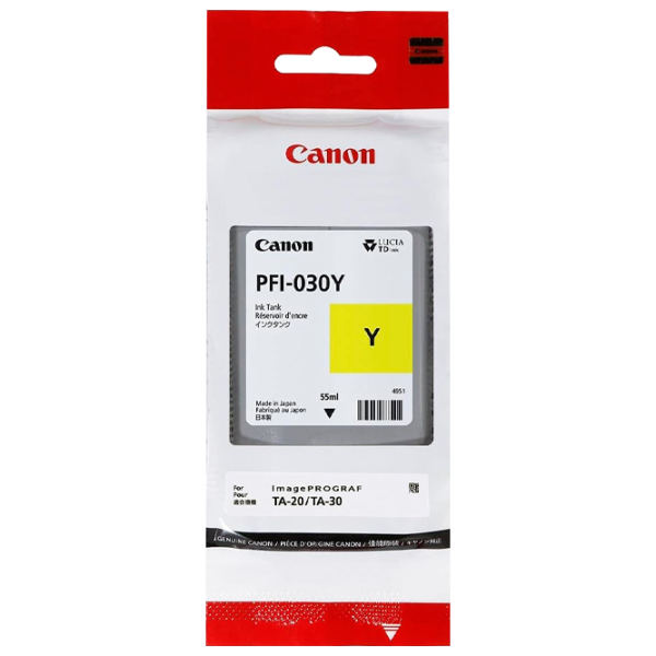 Картридж Canon PFI-030 Yellow/ Original photo 1
