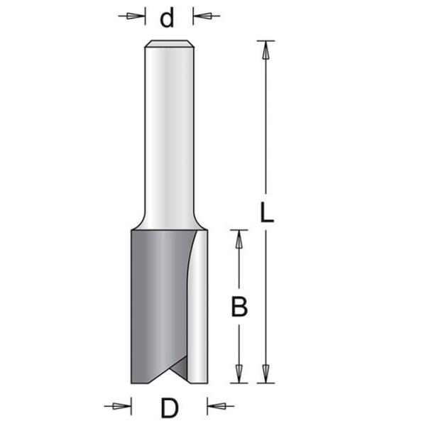 Фреза Hikoki 754010 Cталь photo 3