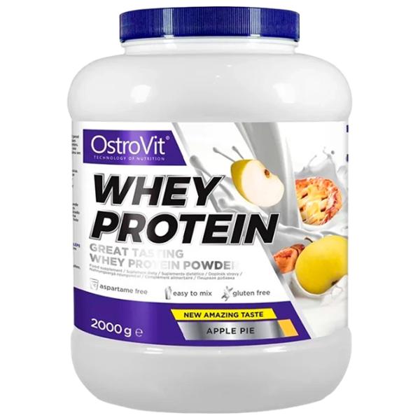 Протеин OstroVit Whey Protein 2000 г (5902232613384) порошок/ Яблочный пирог photo 1 Протеин OstroVit Whey Protein 2000 г (5902232613384) порошок/ Яблочный пирог photo 1
