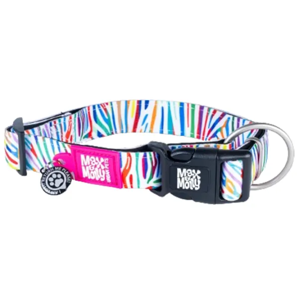 Zgardă Max & Molly Magic Zebra pentru câine/ M photo 1