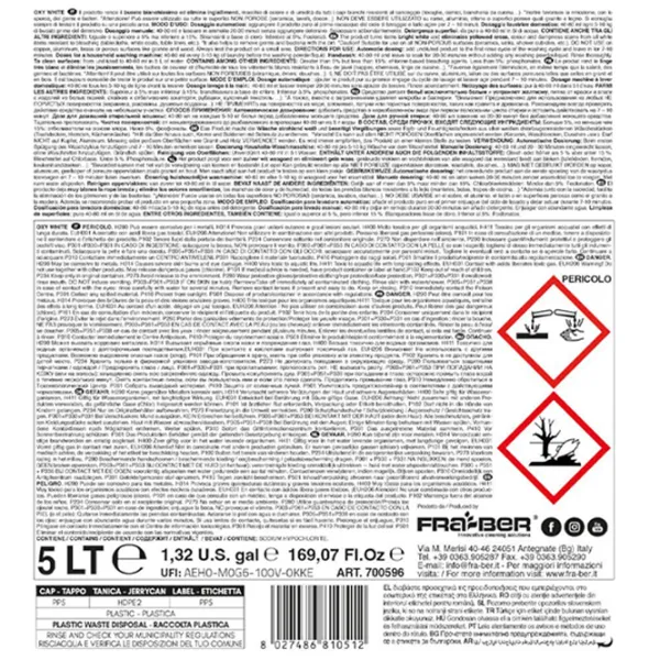 Средство Fra-Ber OXY WHITE 700596 жидкость / для очистки photo 2 Средство Fra-Ber OXY WHITE 700596 жидкость / для очистки photo 2