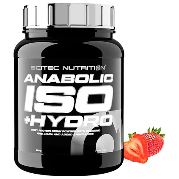 Протеин Scitec Nutrition Anabolic Iso+Hidro 920 г (5999100032460) порошок/ Клубника photo 1 Протеин Scitec Nutrition Anabolic Iso+Hidro 920 г (5999100032460) порошок/ Клубника photo 1