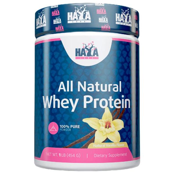 Протеин Haya Labs 100% Pure All Natural Whey Protein 454 гр (858047007090) порошок/ Ваниль photo 1 Протеин Haya Labs 100% Pure All Natural Whey Protein 454 гр (858047007090) порошок/ Ваниль photo 1