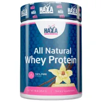 Proteină Haya Labs 100% Pure All Natural Whey Protein 454 gr (858047007090) praf/ Vanilie
