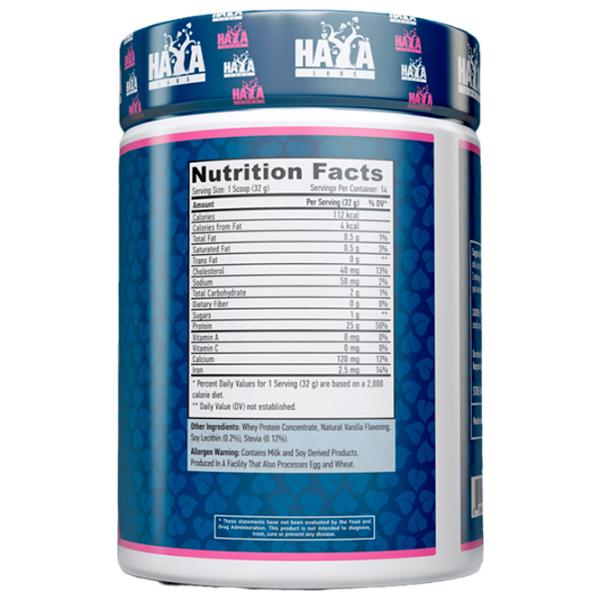 Протеин Haya Labs 100% Pure All Natural Whey Protein 454 гр (858047007090) порошок/ Ваниль photo 2 Протеин Haya Labs 100% Pure All Natural Whey Protein 454 гр (858047007090) порошок/ Ваниль photo 2