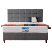 Pat Oskar Side 180 x 200 cm/ Metal/ Gray