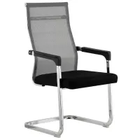 Офисный стул Tempo Kondela Rimala New Акриловая сетка/ Black Черный