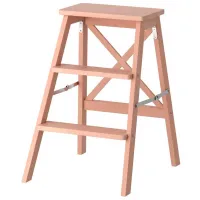 Taburetă Ikea Bekvam 3 Ivory