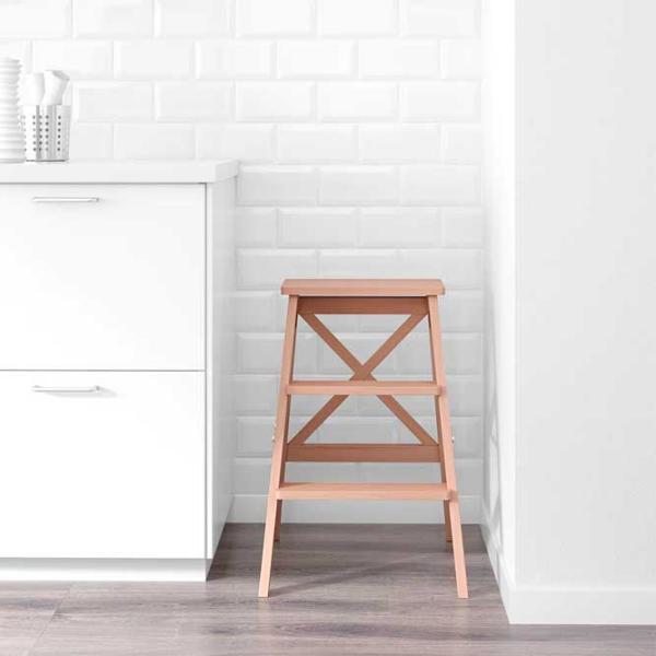Taburetă Ikea Bekvam 3 Ivory photo 3