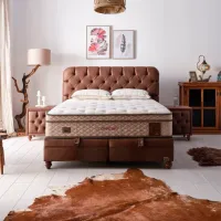 Кровать Oskar Comfizone 180 x 200 см/ МДФ/ Brown photo 5