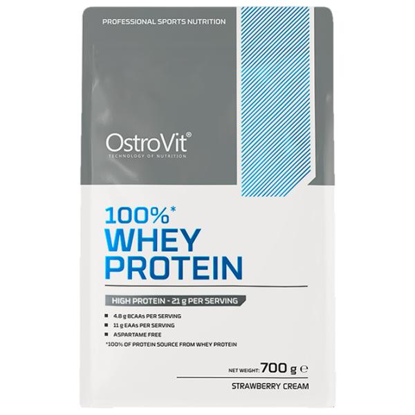 Proteină OstroVit 100% WHEY PROTEIN 700 g (5903933910321) praf/ Сăpșuni photo 3 Proteină OstroVit 100% WHEY PROTEIN 700 g (5903933910321) praf/ Сăpșuni photo 3