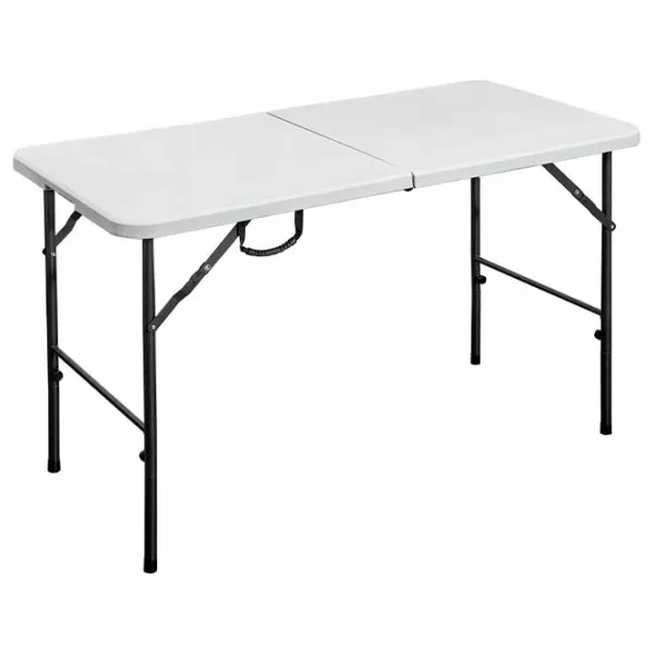 Садовый стол GardenLine ZUM2538 Прямоугольный/ Черный White photo 1