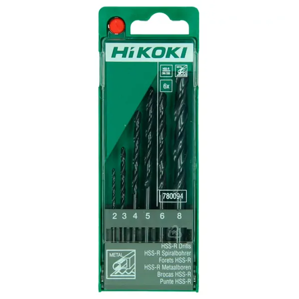 Набор сверл Hikoki 780094 HSS-R photo 1