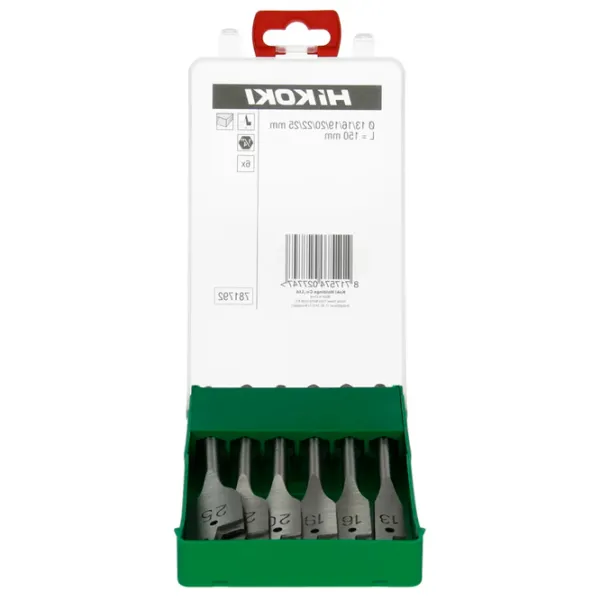 Набор сверл Hikoki 781792 Cталь photo 1