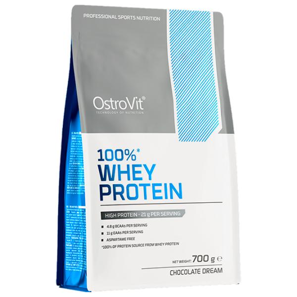 Протеин OstroVit 100% WHEY PROTEIN 700 г (5903933910239) порошок/ Шоколад photo 1 Протеин OstroVit 100% WHEY PROTEIN 700 г (5903933910239) порошок/ Шоколад photo 1