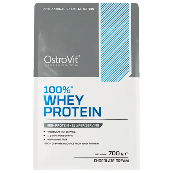 Протеин OstroVit 100% WHEY PROTEIN 700 г (5903933910239) порошок/ Шоколад photo 3 Протеин OstroVit 100% WHEY PROTEIN 700 г (5903933910239) порошок/ Шоколад photo 3