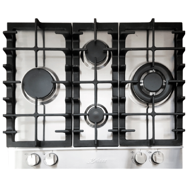 Plită încorporabilă pe gaz Kaiser KG 6364 Turbo Romb Inox/ Inox photo 1