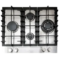 Plită încorporabilă pe gaz Kaiser KG 6364 Turbo Romb Inox/ Inox