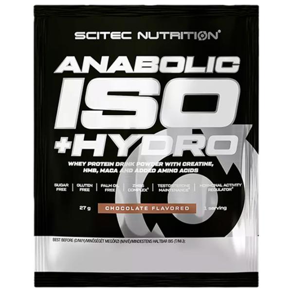 Proteină Scitec Nutrition Anabolic Iso+Hidro 27 g (5999100024663) praf/ Ciocolată photo 1 Proteină Scitec Nutrition Anabolic Iso+Hidro 27 g (5999100024663) praf/ Ciocolată photo 1