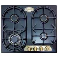 Plită încorporabilă pe gaz Kaiser KG 6325 EmTurbo Oțel emailat/ Anthracite