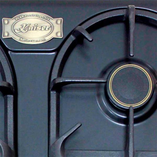 Plită încorporabilă pe gaz Kaiser KG 6325 EmTurbo Oțel emailat/ Anthracite photo 4
