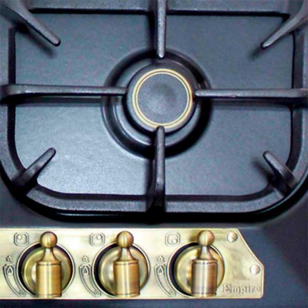 Plită încorporabilă pe gaz Kaiser KG 6325 EmTurbo Oțel emailat/ Anthracite photo 5