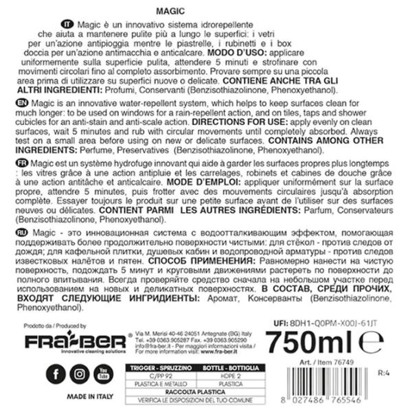 Soluție Fra-Ber Magic 76749 spray / pentru curățare photo 2