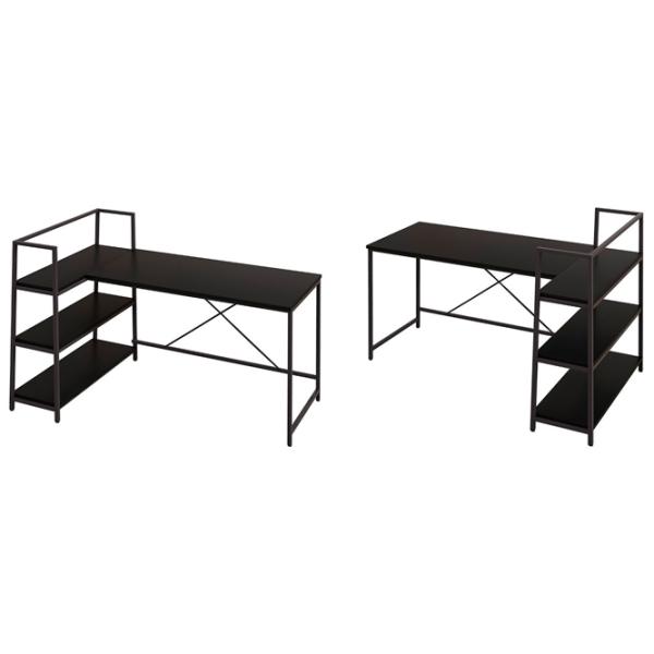 Офисный стол Costway HW67502BK ДСП/ Black photo 1