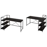 Офисный стол Costway HW67502BK ДСП/ Black