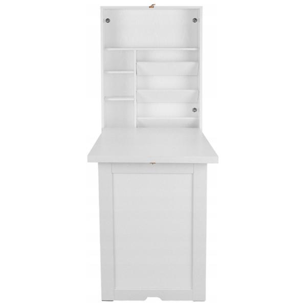 Офисный стол Costway CB10394WH МДФ/ White photo 1