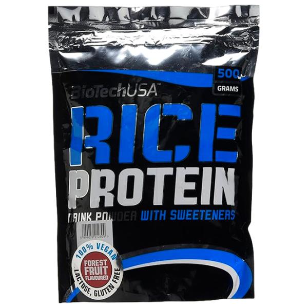Proteină BioTechUSA Rice Protein 500 g (5999076219964) praf/ Fructe de pădure photo 1 Proteină BioTechUSA Rice Protein 500 g (5999076219964) praf/ Fructe de pădure photo 1