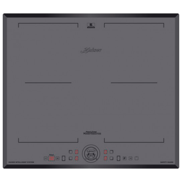 Plită încorporabilă cu inducție Kaiser KCT 6730 FIG Vitroceramică/ Gray photo 1