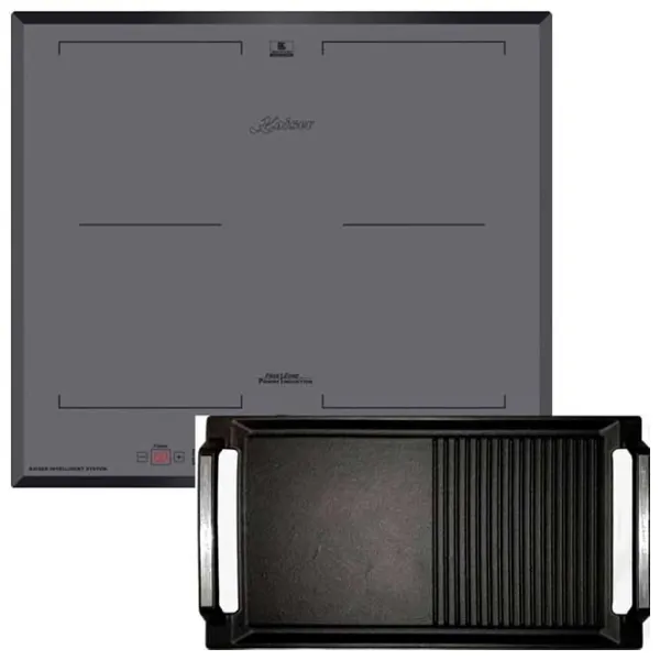 Plită încorporabilă cu inducție Kaiser KCT 6730 FIG Vitroceramică/ Gray photo 5