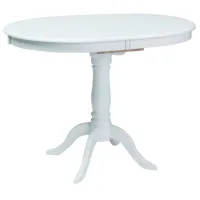 Кухонный стол раскладной Signal Dello 100 МДФ/ Белый