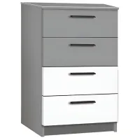 Комод Modern Andi 4S 88 x 60 x 38см/ ДСП/ Белый