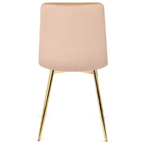 Scaun de bucătărie Mebel Elite York Velur/ Cream Gold photo 4 Scaun de bucătărie Mebel Elite York Velur/ Cream Gold photo 4