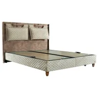 Pat Oskar Magnasand 160 x 200 cm/ Lemn/ Gray