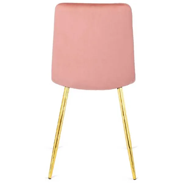 Scaun de bucătărie Mebel Elite York Velur/ Pink Gold photo 4 Scaun de bucătărie Mebel Elite York Velur/ Pink Gold photo 4