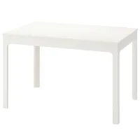 Кухонный стол раскладной Ikea Ekedalen ДСП/ Белый