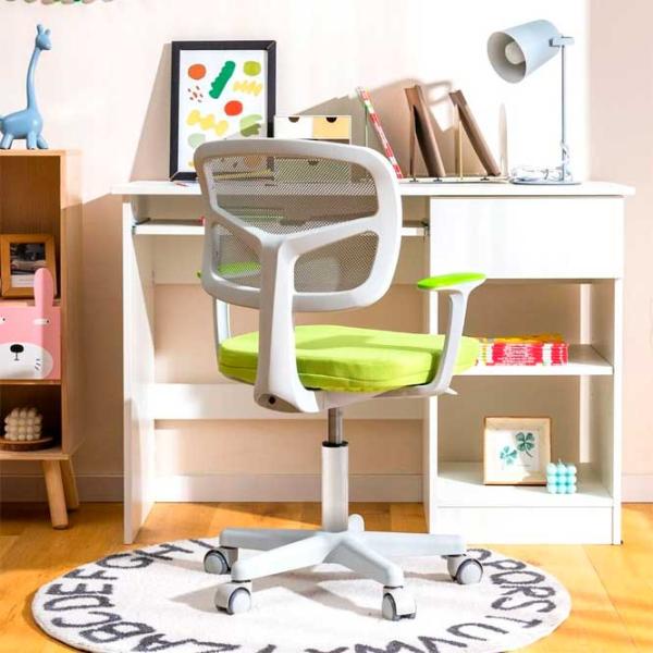Офисное кресло Costway HY10252GN Акриловая сетка/ Green Серый photo 4 Офисное кресло Costway HY10252GN Акриловая сетка/ Green Серый photo 4
