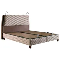 Кровать Oskar Borjen 160 x 200 см/ МДФ/ Gray