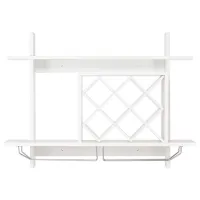 Raft Costway HW57399WH MDF/ White photo 2