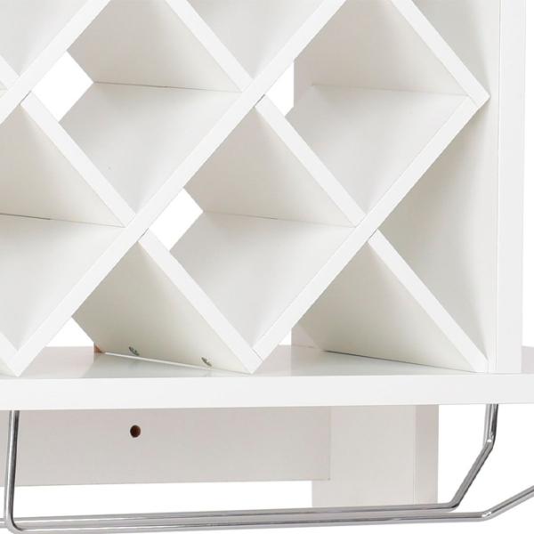 Raft Costway HW57399WH MDF/ White photo 3