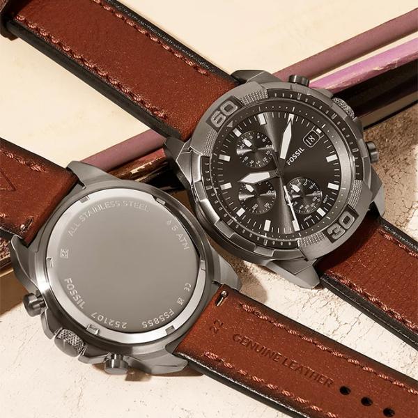 Ceas de mână pentru bărbați FOSSIL Bronson Chronograph Cuarț/ 44 mm photo 5 Ceas de mână pentru bărbați FOSSIL Bronson Chronograph Cuarț/ 44 mm photo 5