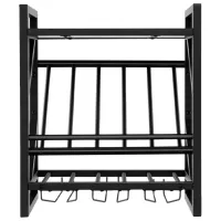 Полка Costway JV10898 Массив/ Rustic Brown