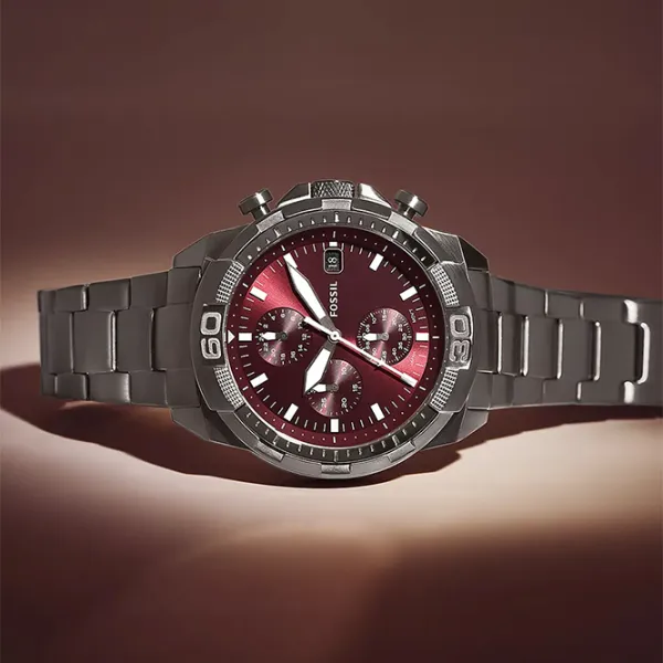 Наручные часы для мужчин FOSSIL Bronson Chronograph Кварцевый/ 44 мм photo 5 Наручные часы для мужчин FOSSIL Bronson Chronograph Кварцевый/ 44 мм photo 5