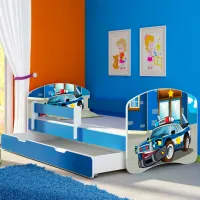 Детская кровать ACMA Meble Acma II 80 x 160 см/ Дерево/ Blue photo 4